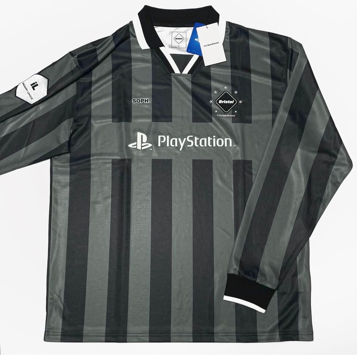 新品L黒F C Real BristolゲームシャツL/S OVERSIZED GAME SHIRT 新品L黒F C Real BristolゲームシャツL/S OVERSIZED GAME SHIRT