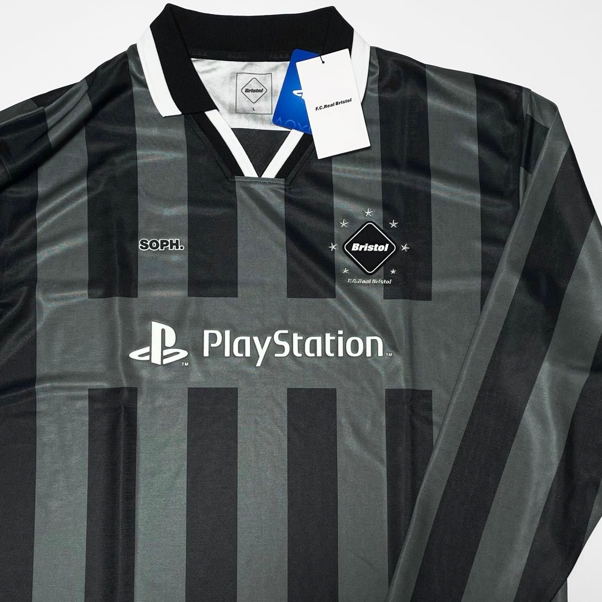 新品L黒F C Real BristolゲームシャツL/S OVERSIZED GAME SHIRT 新品L黒F C Real BristolゲームシャツL/S OVERSIZED GAME SHIRT