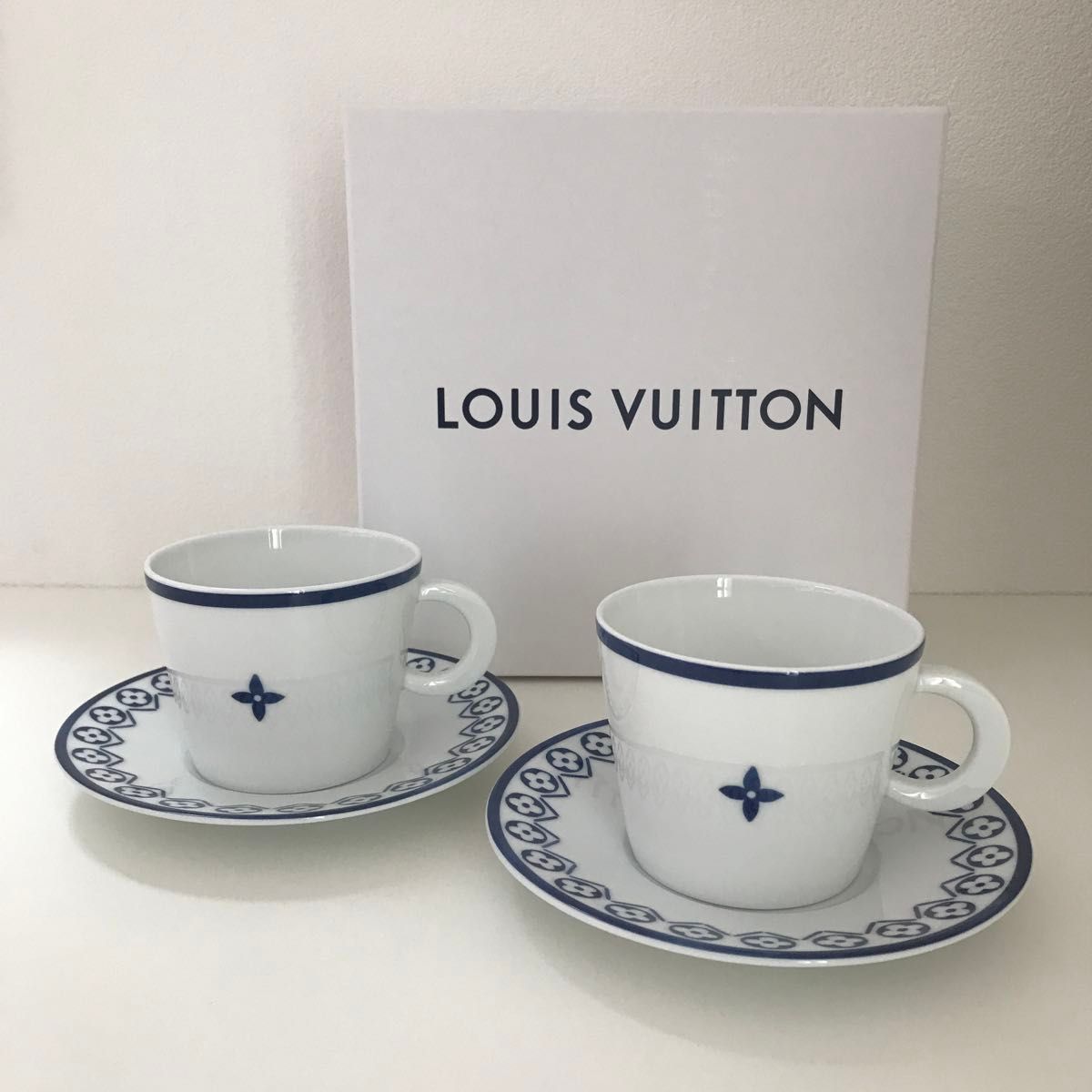 希少 】ルイヴィトン カップ&ソーサーセット 新品 一般販売なし 希少 】ルイヴィトン カップ&ソーサーセット 新品 一般販売なし