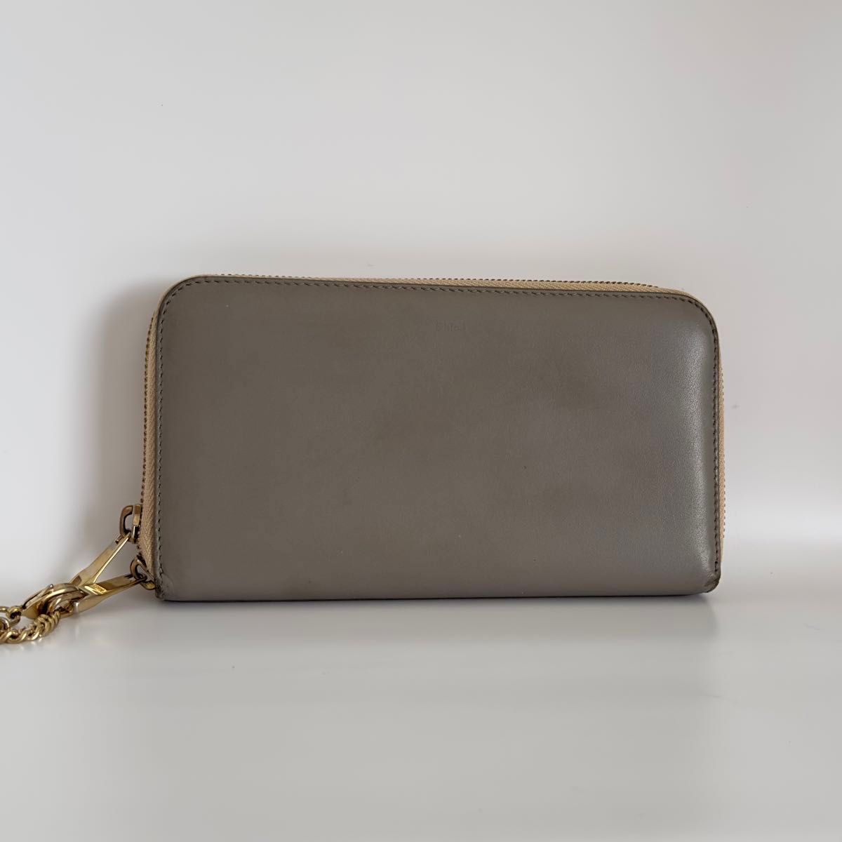 クロエ CHLOE パラティ ラウンドジップ ロングウォレット 長財布 クロエ chloe 長財布 バイカラー ジップ ファスナー ウォレット