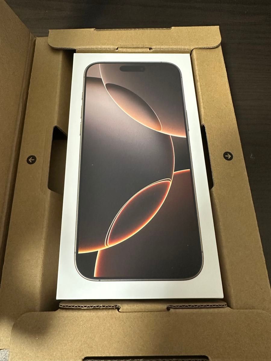新品未開封】iPhone 16 Pro Max 256GB デザートチタニウム 新品未開封】iPhone 16 Pro Max 256GB デザートチタニウム