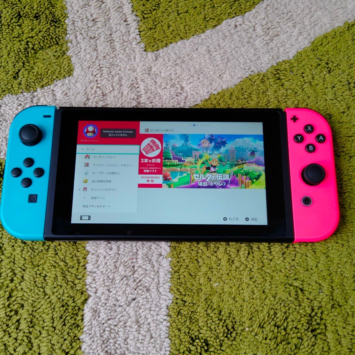 ほぼ未使用 2023年購入 任天堂Switch 本体 任天堂 ニンテンドー ほぼ未使用 2023年購入 任天堂Switch 本体 任天堂 ニンテンドー