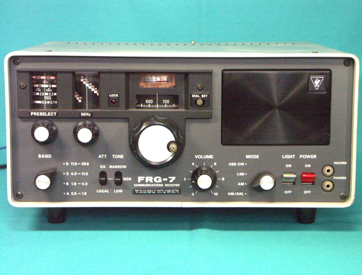 Yahoo!オークション - YAESU FRG-7 通信用受信機 動作品 八重洲無線 Yahoo!オークション - YAESU FRG-7 通信用受信機 動作品 八重洲無線