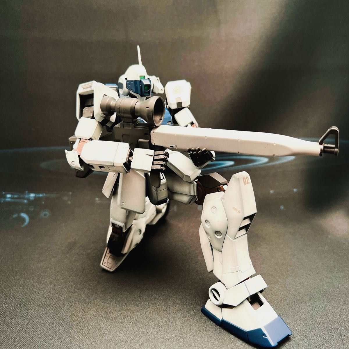 MG ジム・スナイパーカスタムII ホワイト・ディンゴ隊仕様 MG ジム・スナイパーカスタムII ホワイト・ディンゴ隊仕様