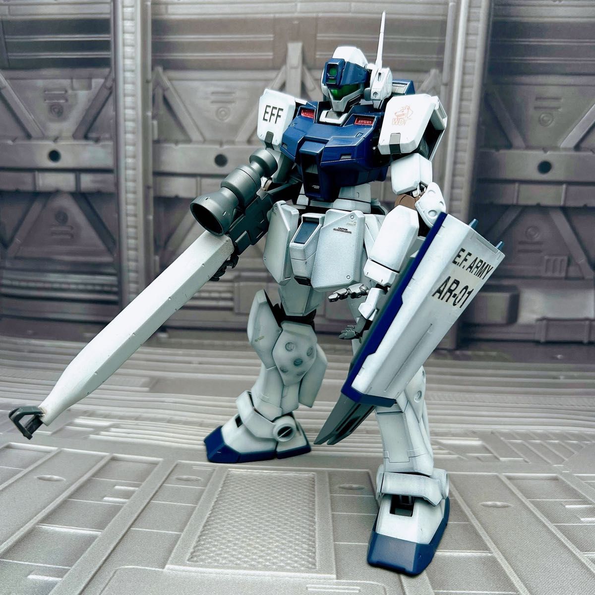 MG ジム・スナイパーカスタムII ホワイト・ディンゴ隊仕様 MG ジム・スナイパーカスタムII ホワイト・ディンゴ隊仕様
