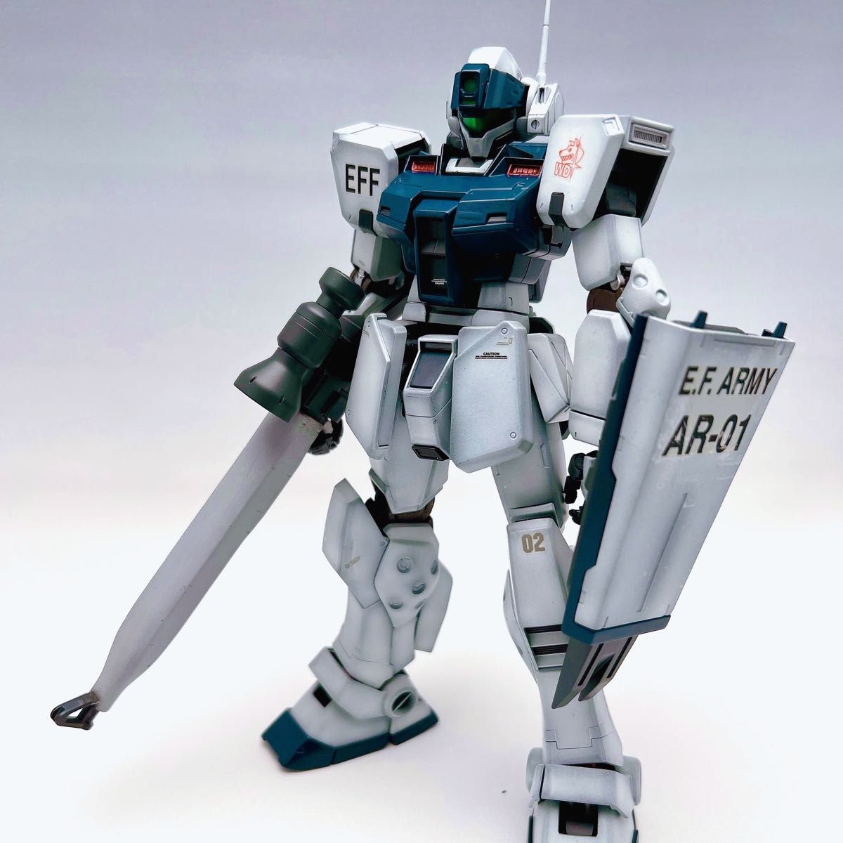 MG ジム・スナイパーカスタムII ホワイト・ディンゴ隊仕様 MG ジム・スナイパーカスタムII ホワイト・ディンゴ隊仕様