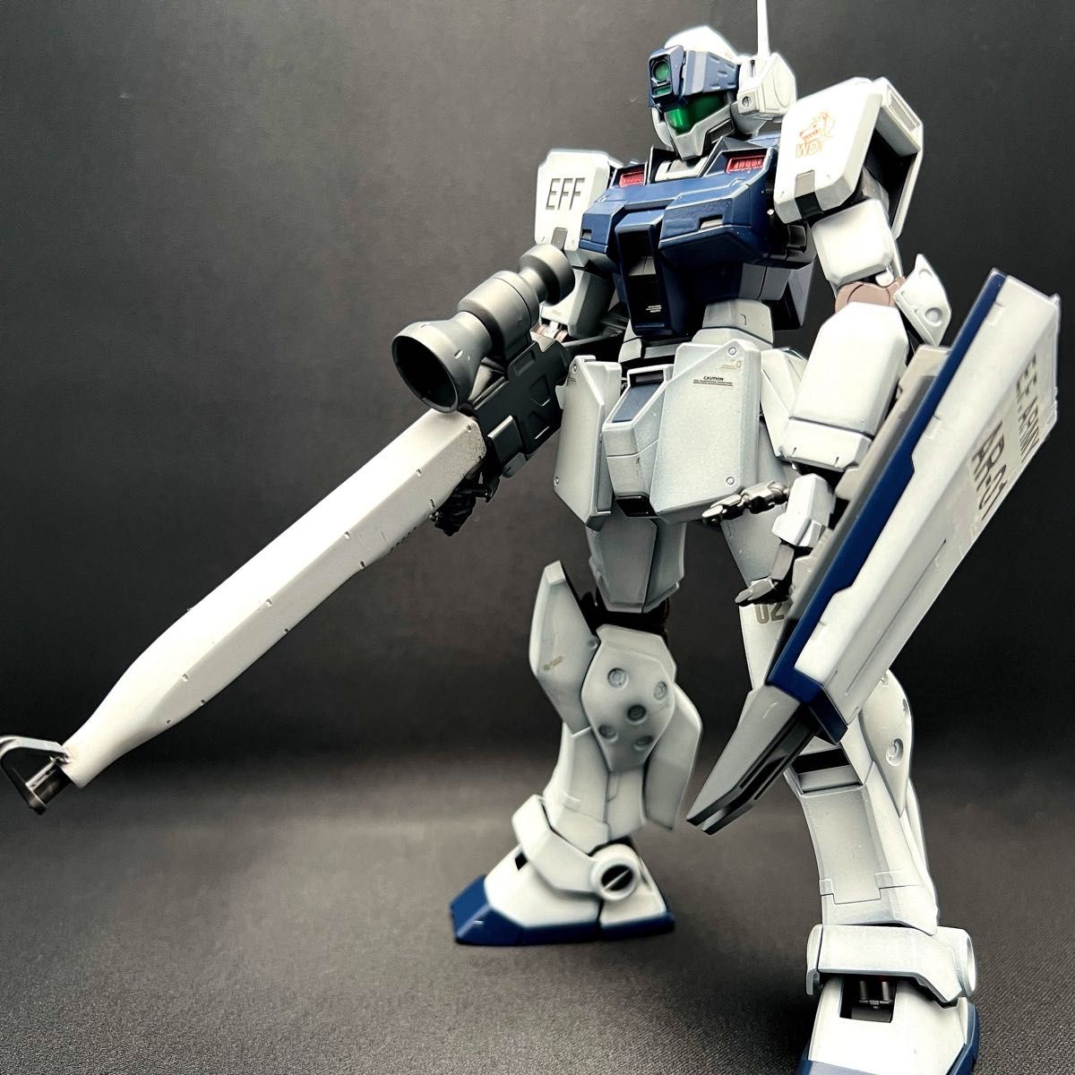 MG ジム・スナイパーカスタムII ホワイト・ディンゴ隊仕様 MG ジム・スナイパーカスタムII ホワイト・ディンゴ隊仕様