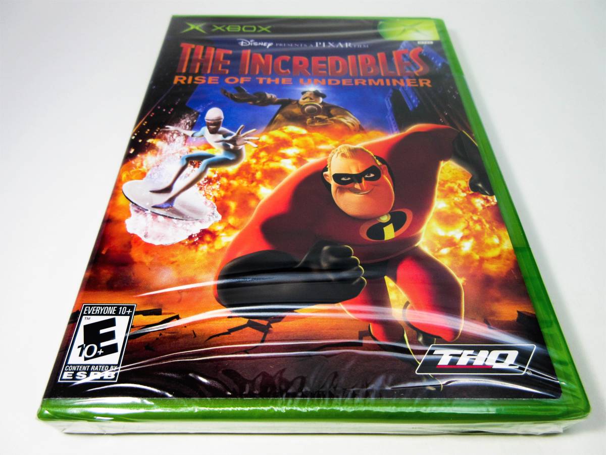 【新品未開封】【日本未発売 北米版 XBOX】The Incredibles: Rise of the Underminer Mr.インクレディブル~強敵アンダーマイナー登場~ ソフトウェア