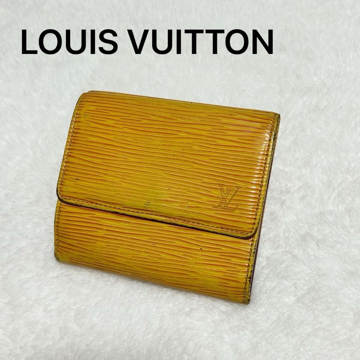 LOUIS VUITTON ルイヴィトン エピ wホック カルトクレディ 三 LOUIS VUITTON ルイヴィトン エピ wホック カルトクレディ 三