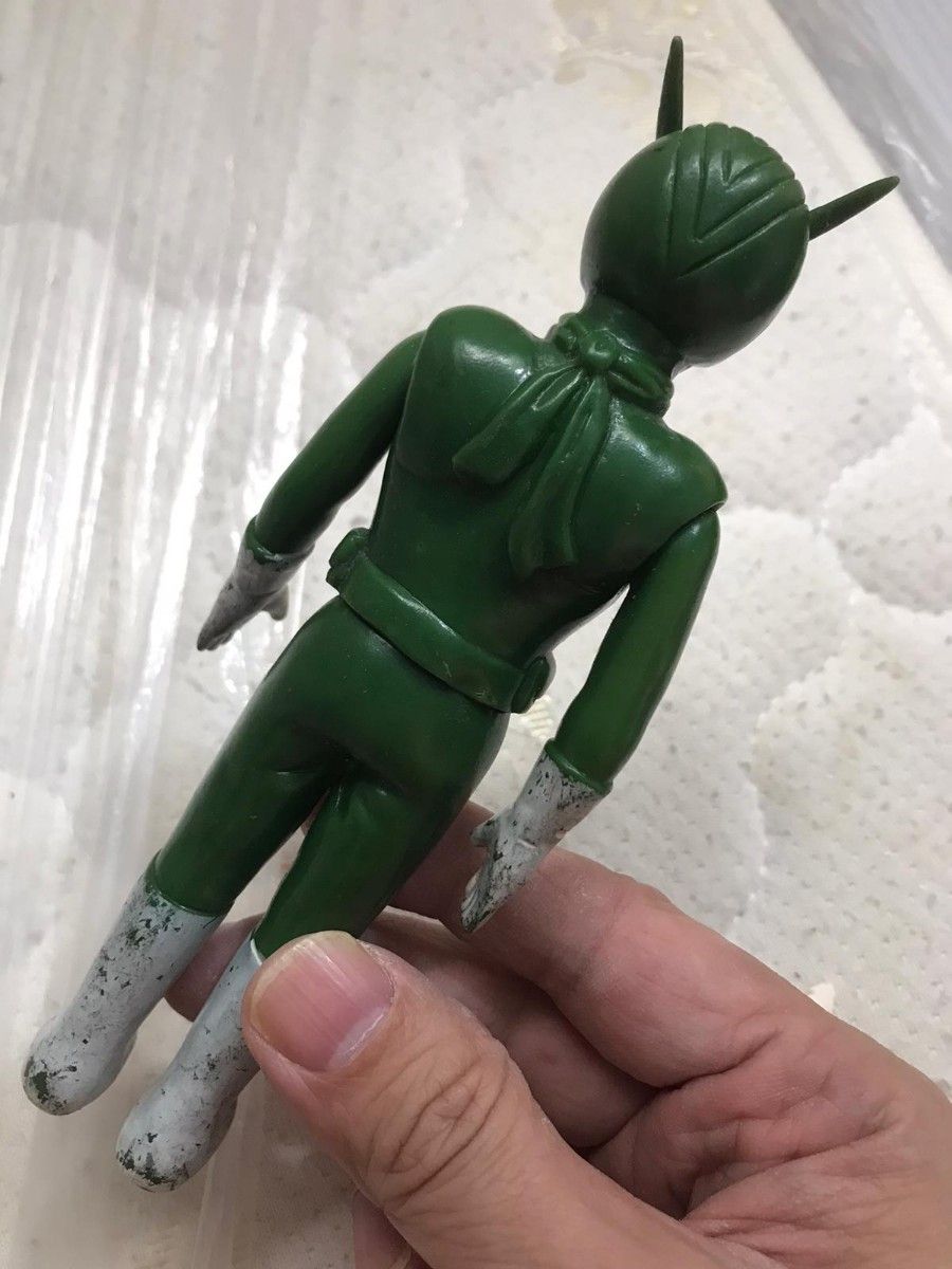 ソフビ 当時物 ライダーマン 激レア パチ 昭和レトロ 無版権 ソフビ 当時物 ライダーマン 激レア パチ 昭和レトロ 無版権