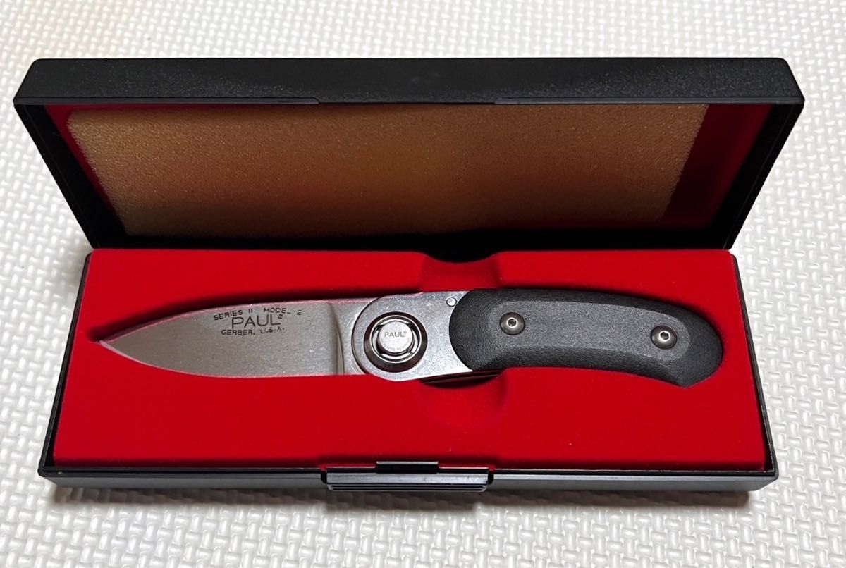 GERBER 廃番 Paul knife SERIES II MODEL2|Yahoo!フリマ(旧 GERBER 廃番 Paul knife SERIES II MODEL2|Yahoo!フリマ(旧