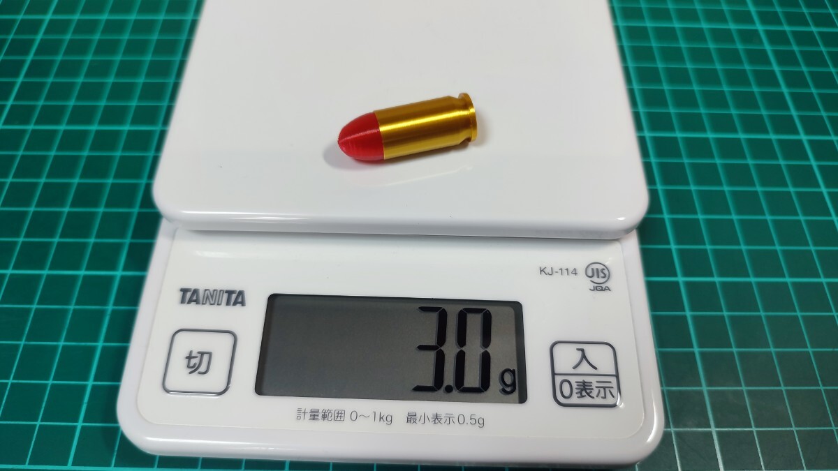 千束の銃 の撮影/展示にいかが 45 ACP 非殺傷弾 風 ダミーカート 千束の銃 の撮影/展示にいかが 45 ACP 非殺傷弾 風 ダミーカート
