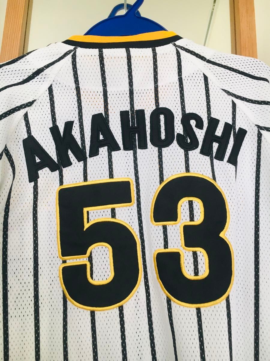 阪神タイガース 赤星憲広選手 ユニフォーム 2005優勝ワッペン 阪神タイガース 赤星憲広選手 ユニフォーム 2005優勝ワッペン