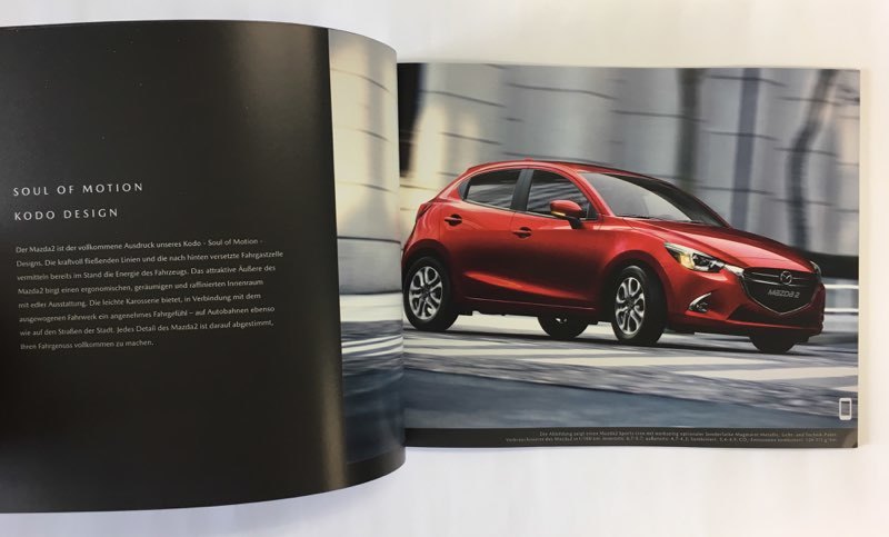  Germany specification Mazda2 Mazda 2*2018 catalog 