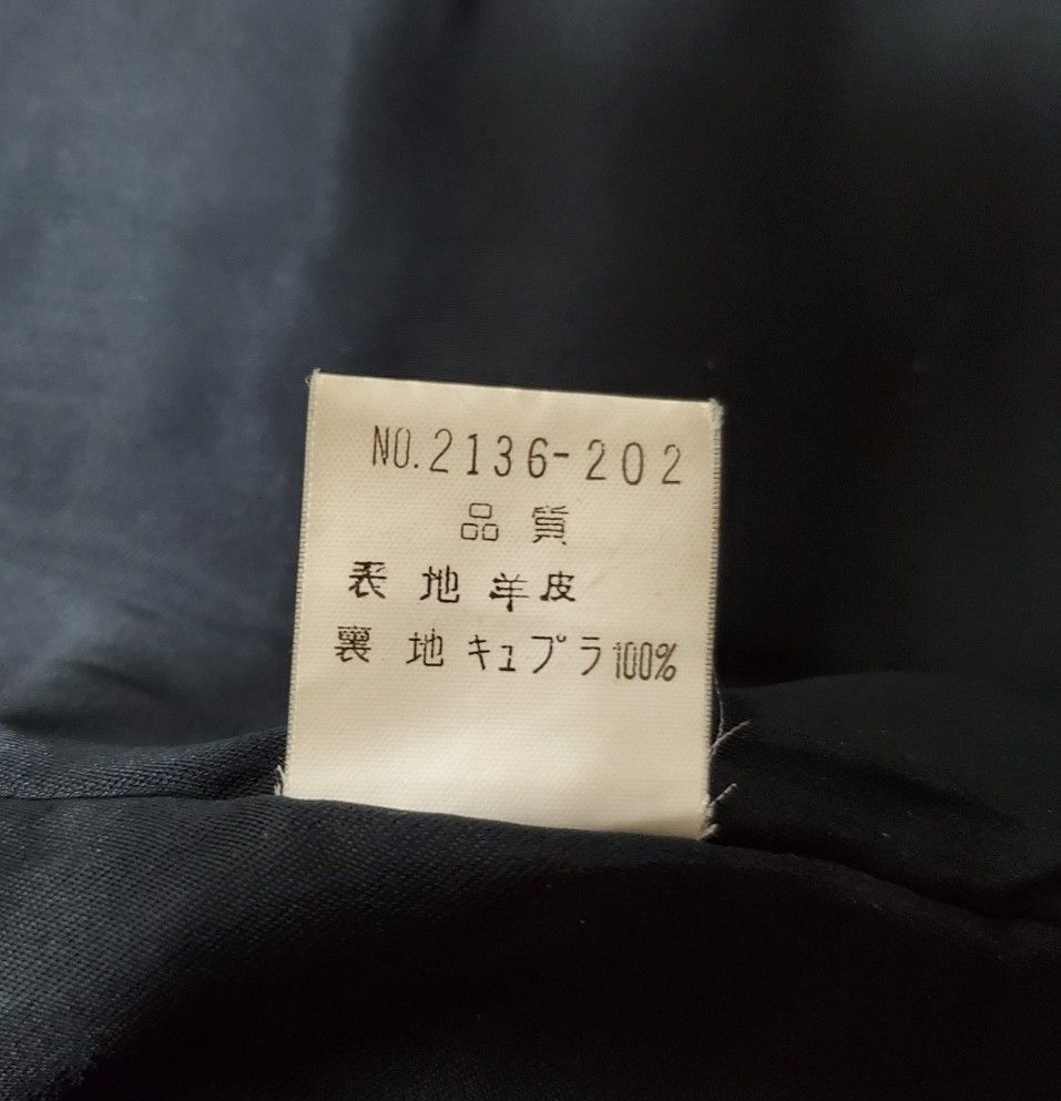 PACCINO パッチーノ ジップアップ レザージャケット ブルゾン PACCINO パッチーノ ジップアップ レザージャケット ブルゾン