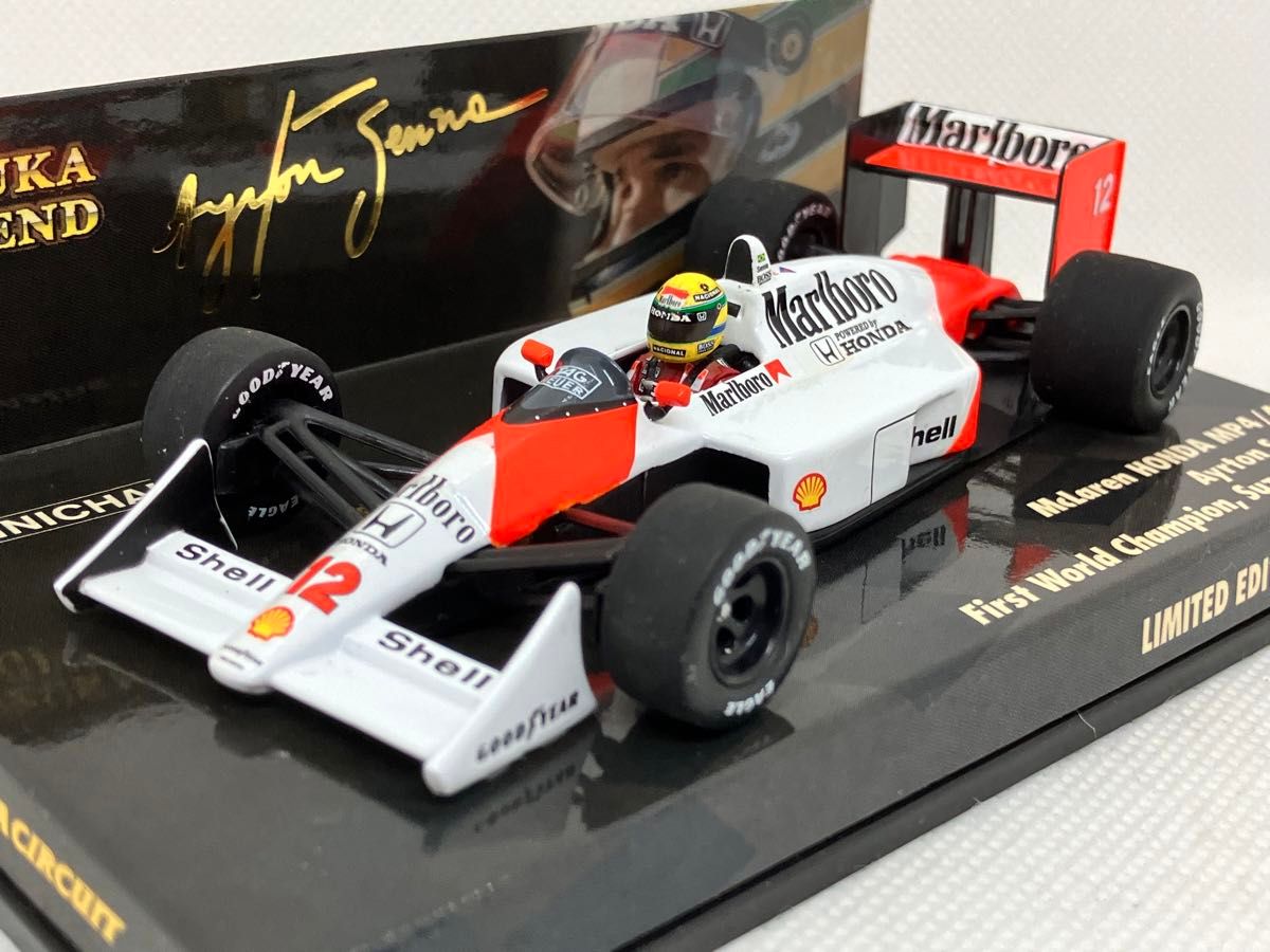 1/43 マクラーレン ホンダ MP4/4 A セナ マルボロ タバコ 1/43 マクラーレン ホンダ MP4/4 A セナ マルボロ タバコ