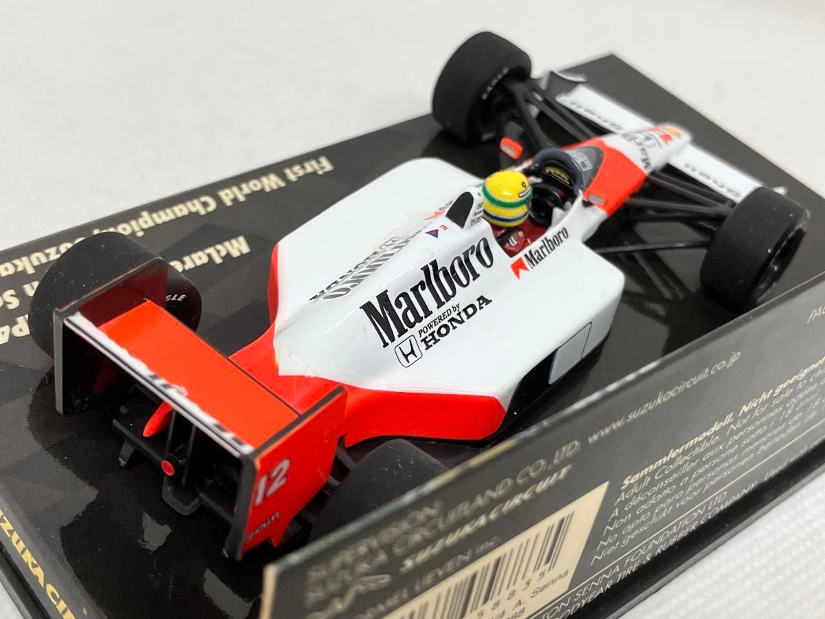 1/43 マクラーレン ホンダ MP4/4 A セナ マルボロ タバコ 1/43 マクラーレン ホンダ MP4/4 A セナ マルボロ タバコ