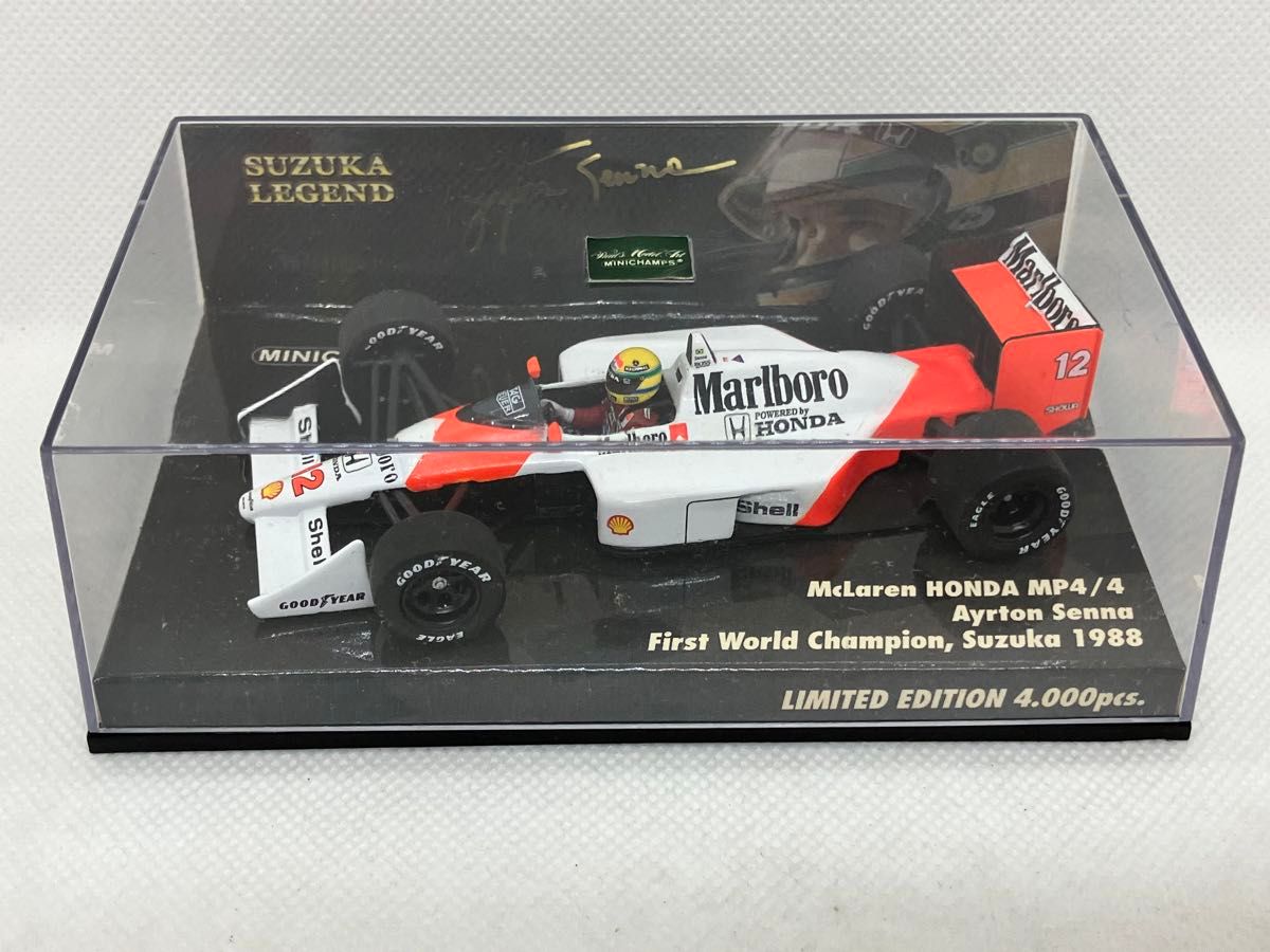 1/43 マクラーレン ホンダ MP4/4 A セナ マルボロ タバコ 1/43 マクラーレン ホンダ MP4/4 A セナ マルボロ タバコ