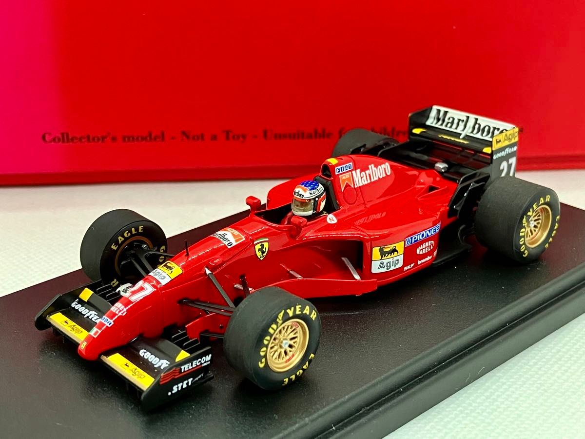 1/43 フェラーリ 412T2 #27 J アレジ 1995 カナダGP F1初優勝 1/43 フェラーリ 412T2 #27 J アレジ 1995 カナダGP F1初優勝
