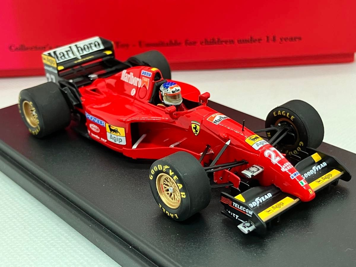 1/43 フェラーリ 412T2 #27 J アレジ 1995 カナダGP F1初優勝 1/43 フェラーリ 412T2 #27 J アレジ 1995 カナダGP F1初優勝