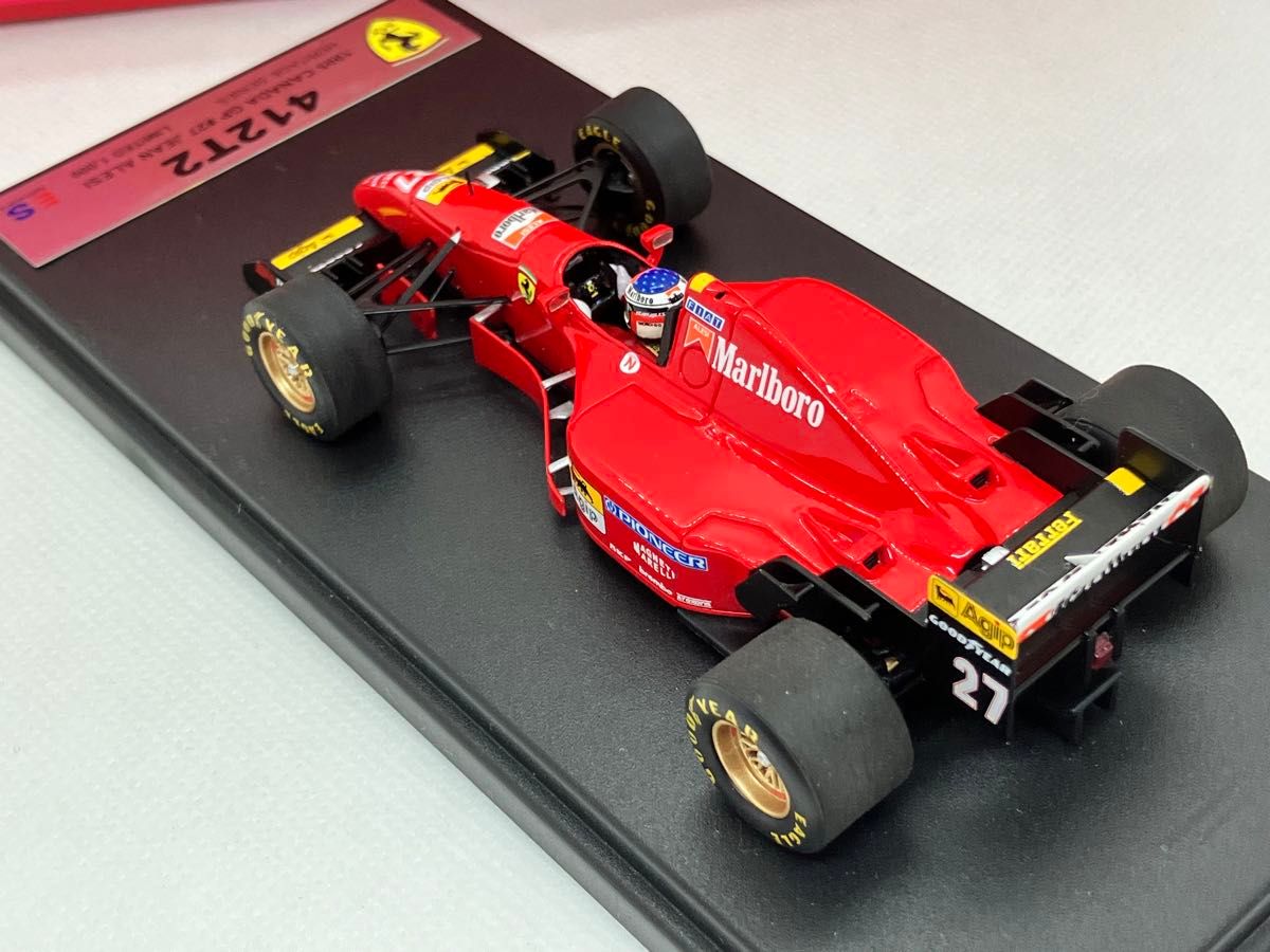 1/43 フェラーリ 412T2 #27 J アレジ 1995 カナダGP F1初優勝 1/43 フェラーリ 412T2 #27 J アレジ 1995 カナダGP F1初優勝