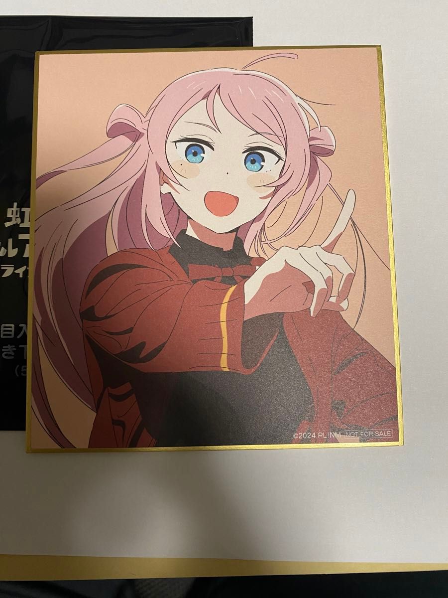 映画 ラブライブ 虹ヶ咲学園 入場者 特典 1週目 色紙 鐘嵐珠 映画 ラブライブ 虹ヶ咲学園 入場者 特典 1週目 色紙 鐘嵐珠