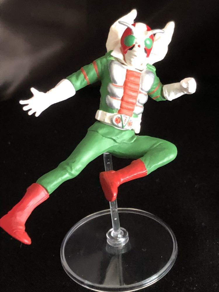  gashapon HG Kamen Rider ~ Kamen Rider V3 rider kick ver Gacha Gacha Capsule toy special effects stone no forest Showa era rider 