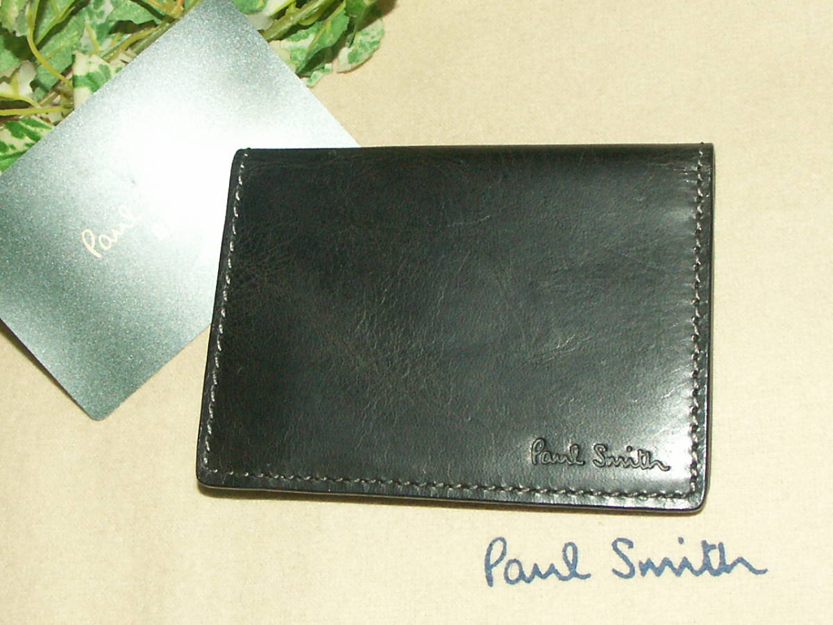 *461-② new goods genuine article Paul Smith heavy k Lee si- fixed period * card inserting 