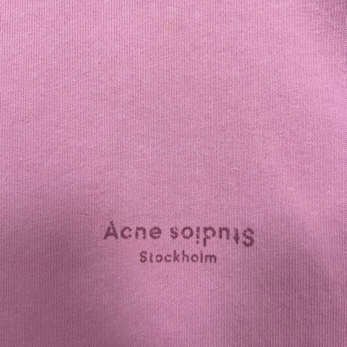 USED】AcneStudios アクネ フーディ フードパーカー ピンク USED】AcneStudios アクネ フーディ フードパーカー ピンク