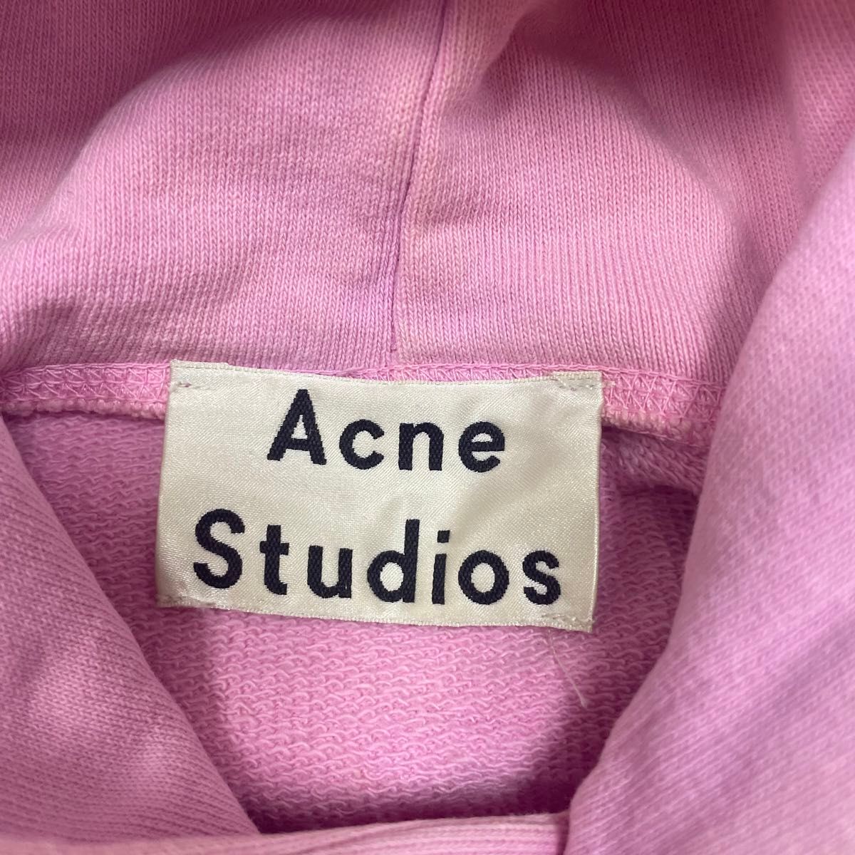USED】AcneStudios アクネ フーディ フードパーカー ピンク USED】AcneStudios アクネ フーディ フードパーカー ピンク