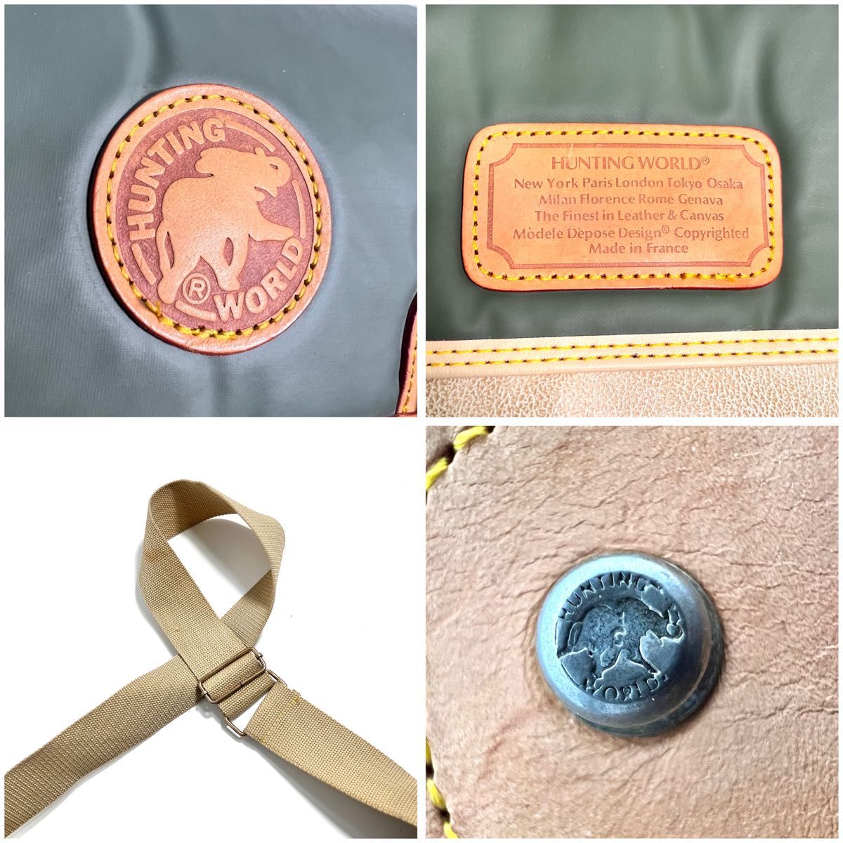 価格相談可能】美品 HUNTING WORLD ハンティング ワールド 価格相談可能】美品 HUNTING WORLD ハンティング ワールド
