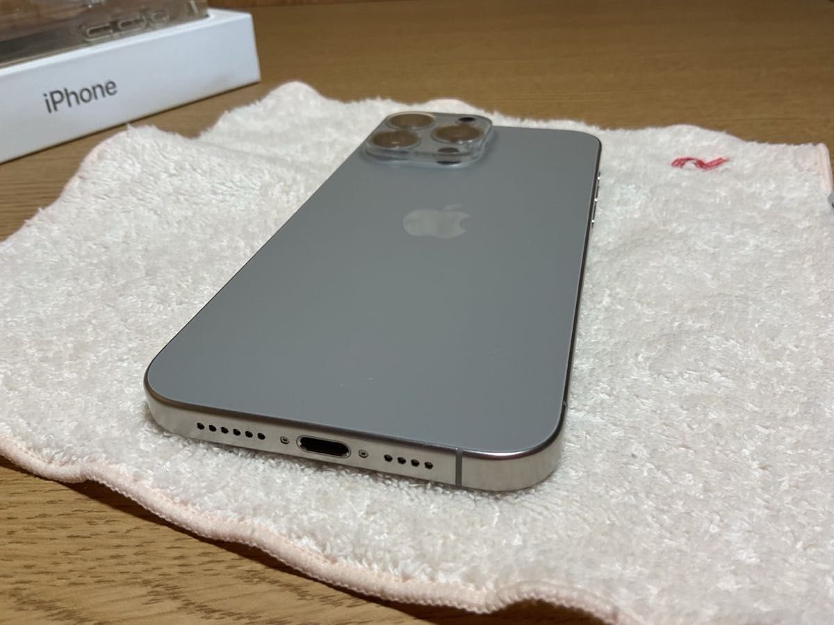 Apple iPhone 15 Pro Max 256GB SIMフリー 美品 バッテリー100 Apple iPhone 15 Pro Max 256GB SIMフリー 美品 バッテリー100