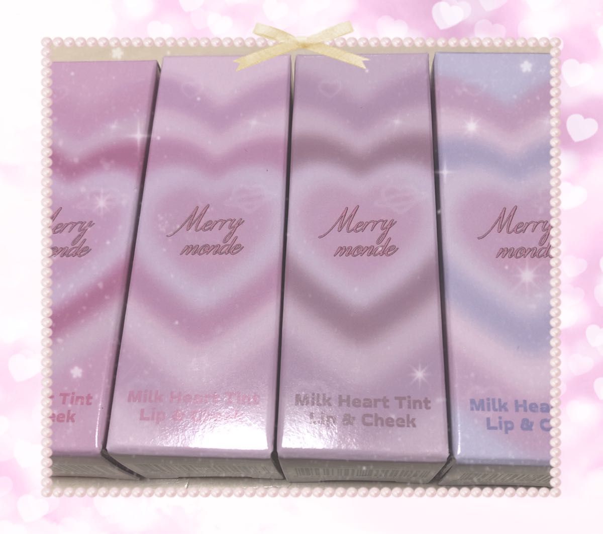 Merry monde メリーモンド ミルクハートティント ストロベリー Merry monde メリーモンド ミルクハートティント ストロベリー