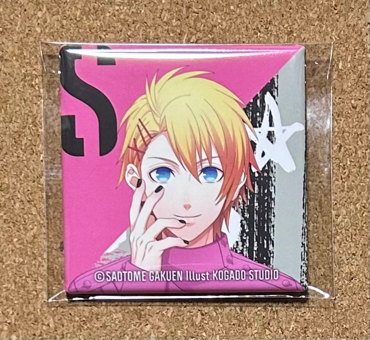 うたの プリンスさまっ うたプリ 来栖翔 スクエア缶バッジ うたの プリンスさまっ うたプリ 来栖翔 スクエア缶バッジ