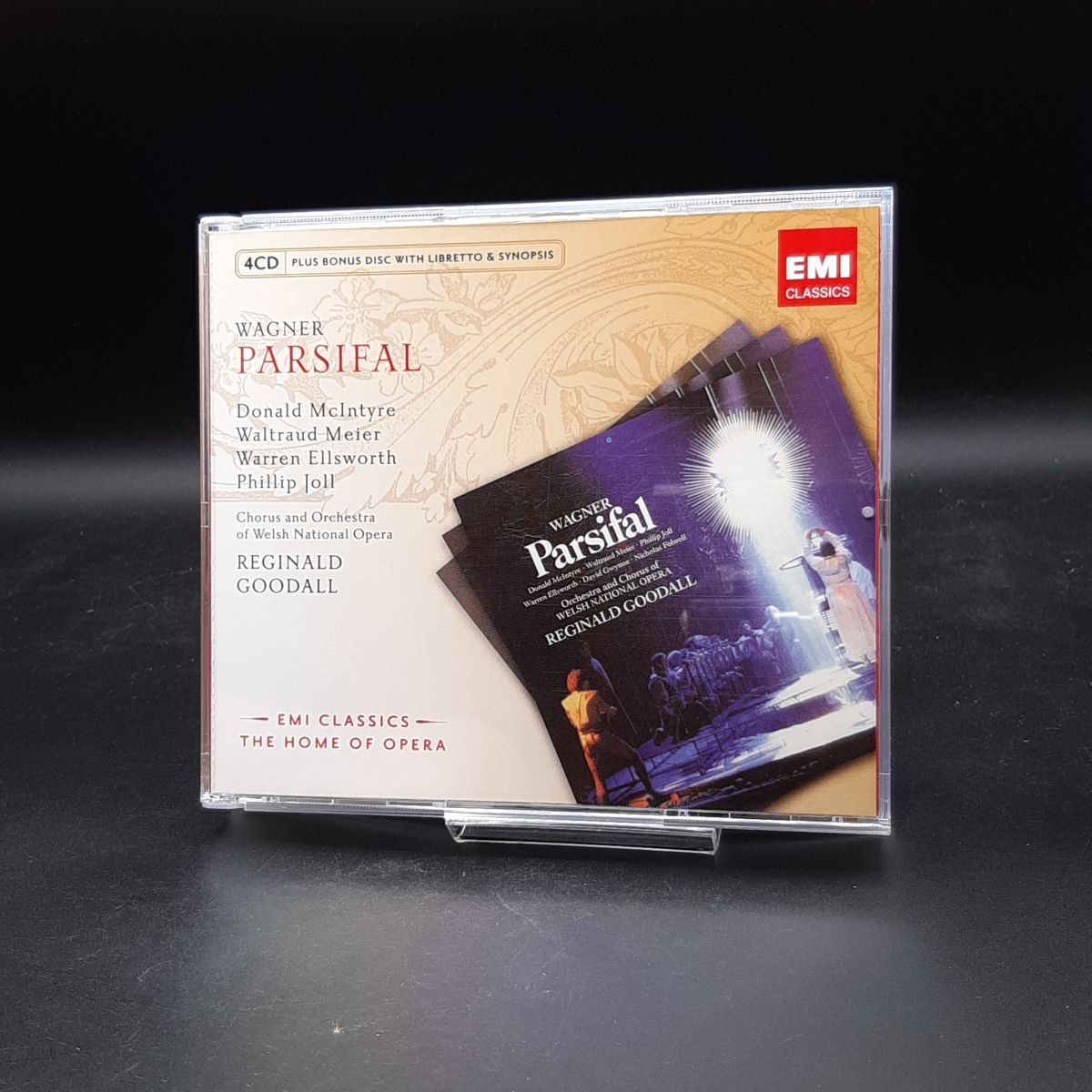 SA13 Parsifal : Goodall / Welsh National Opera， Mcintyre， W.Weier， Joll， etc (1984 Stereo)(4CD)(+CD-ROM)