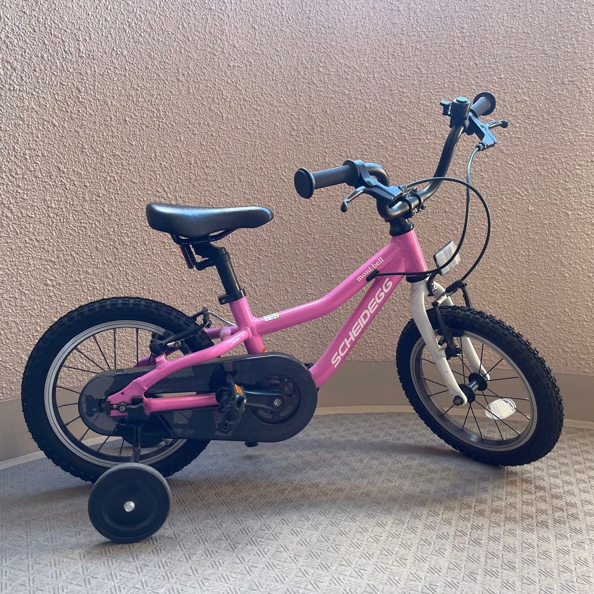 14インチ 子供用 自転車 ピンク シャイデック モンベル montbell 14インチ 子供用 自転車 ピンク シャイデック モンベル montbell