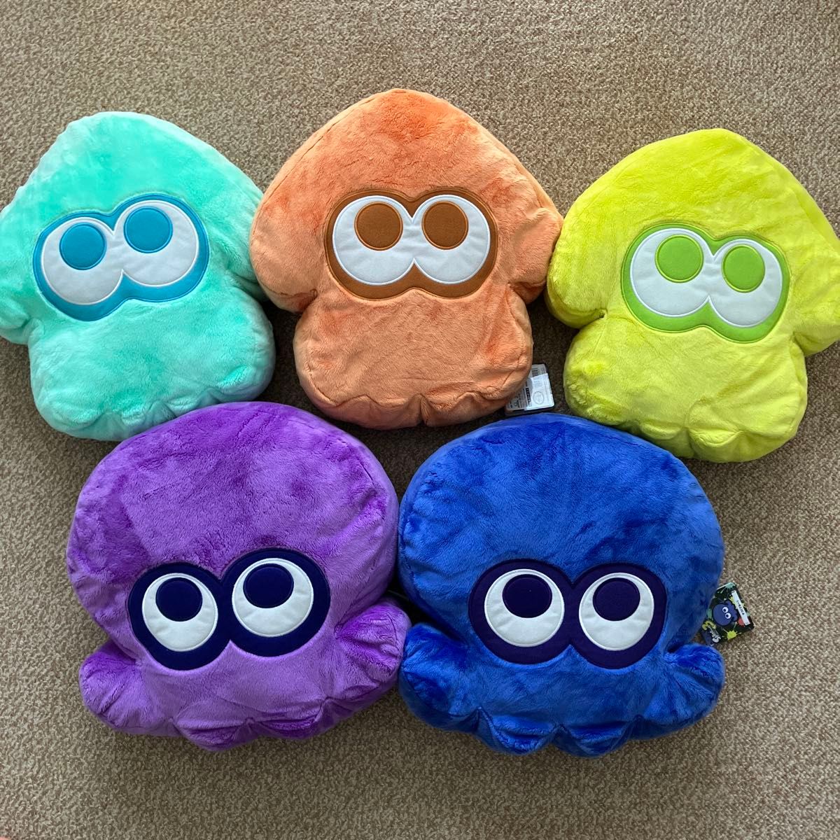 スプラトゥーン3 クッション イカ タコ セット|Yahoo!フリマ スプラトゥーン3 クッション イカ タコ セット|Yahoo!フリマ