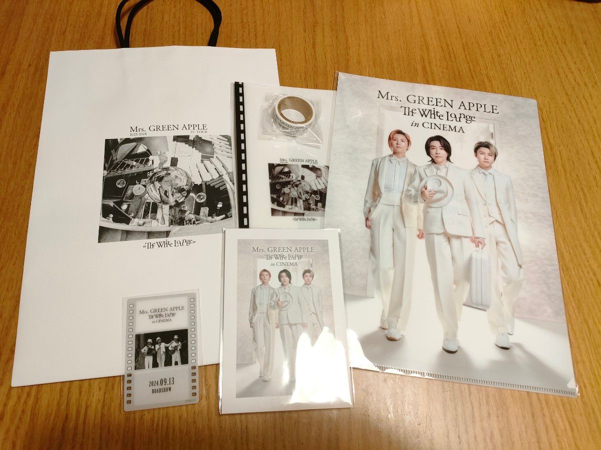 Mrs GREEN APPLE ホワイトラウンジ 映画館 限定グッズ|Yahoo Mrs GREEN APPLE ホワイトラウンジ 映画館 限定グッズ|Yahoo