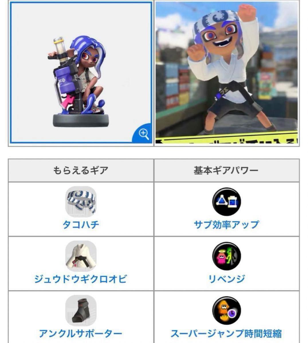未使用】スプラトゥーン amiibo トリプルセット コジャケ インク 未使用】スプラトゥーン amiibo トリプルセット コジャケ インク
