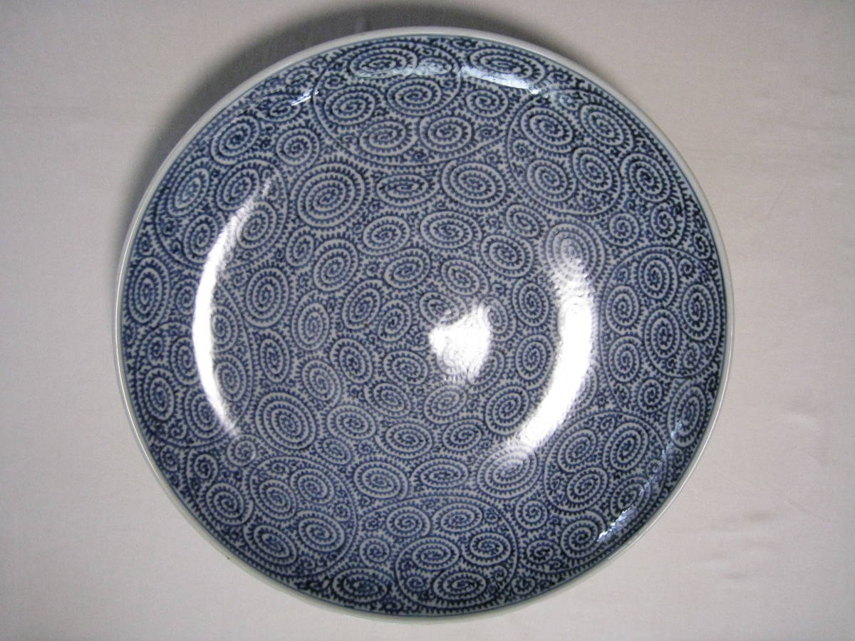  Imari .[. Tang . writing plate ] diameter 43.. large plate 