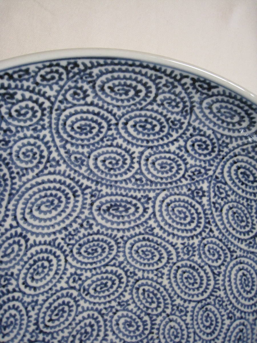  Imari .[. Tang . writing plate ] diameter 43.. large plate 