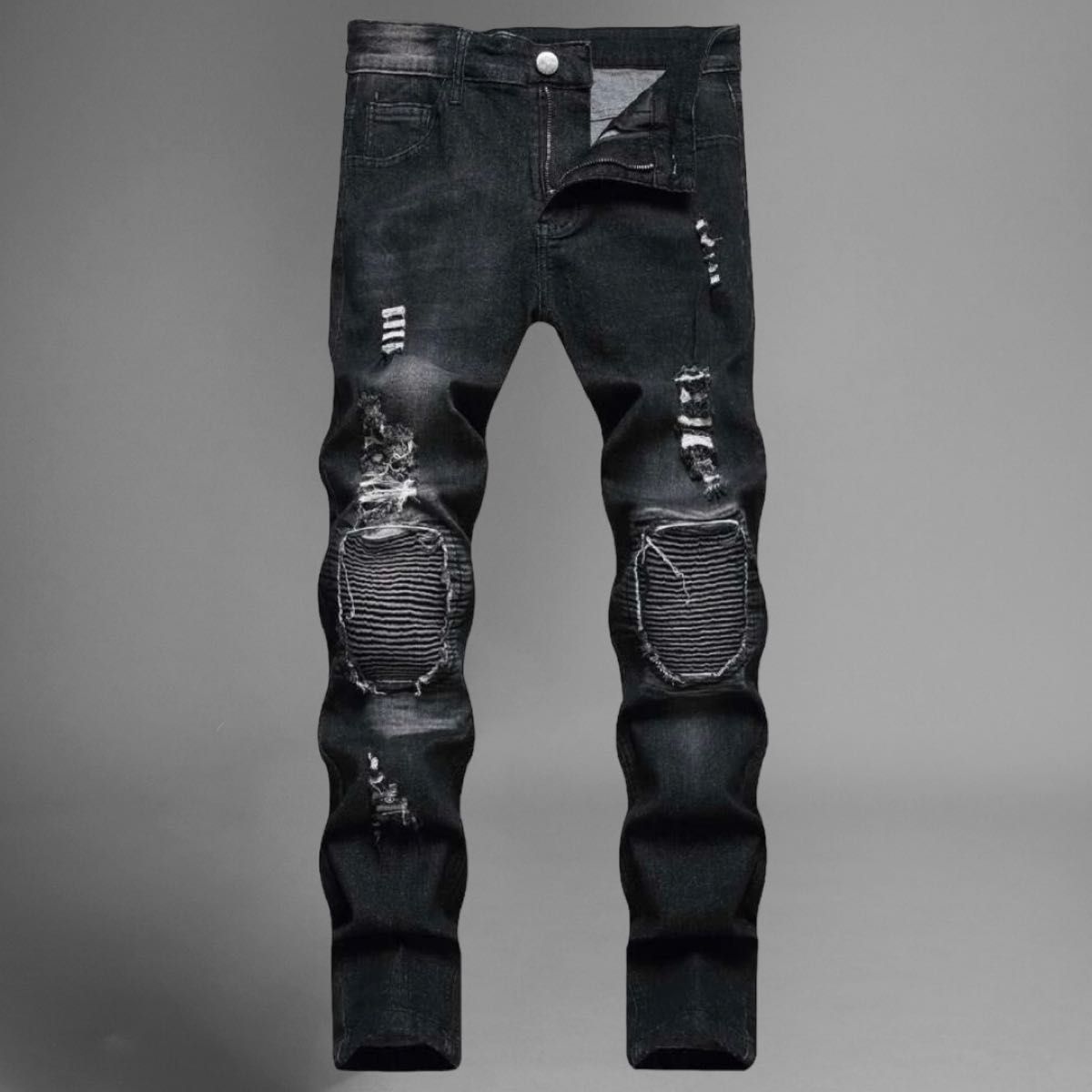 スキニーパンツ デニム y2k AMIRI.mnml.黒 trapstar - デニム スキニーパンツ デニム y2k AMIRI.mnml.黒 trapstar - デニム