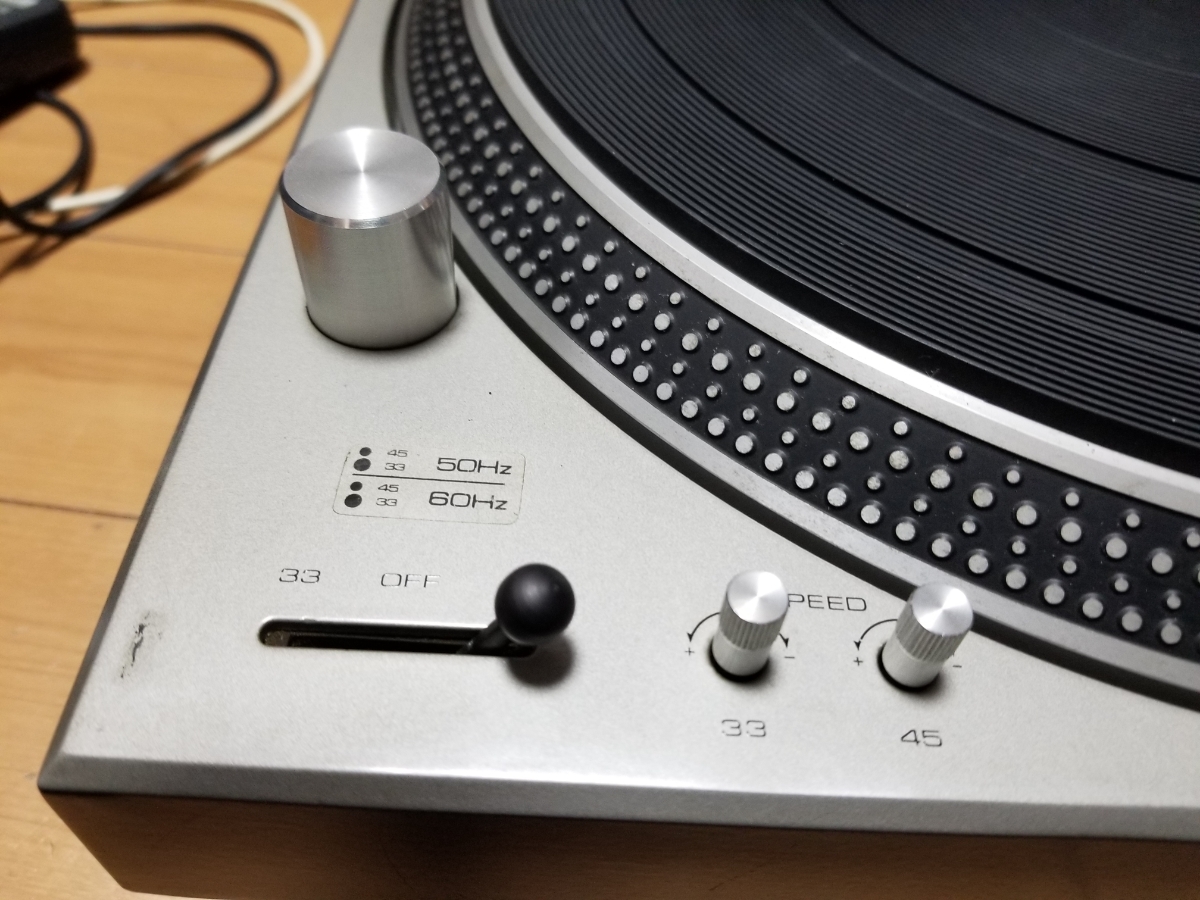 Technics ターンテーブル SL-1200 純正カートリッジ針付き_画像2