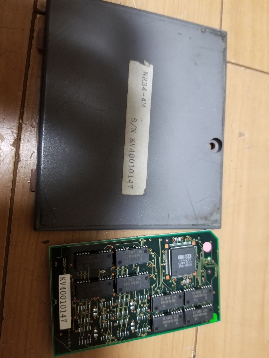 I.O DATA NR34-4M PC-9801NS/R для память Junk 