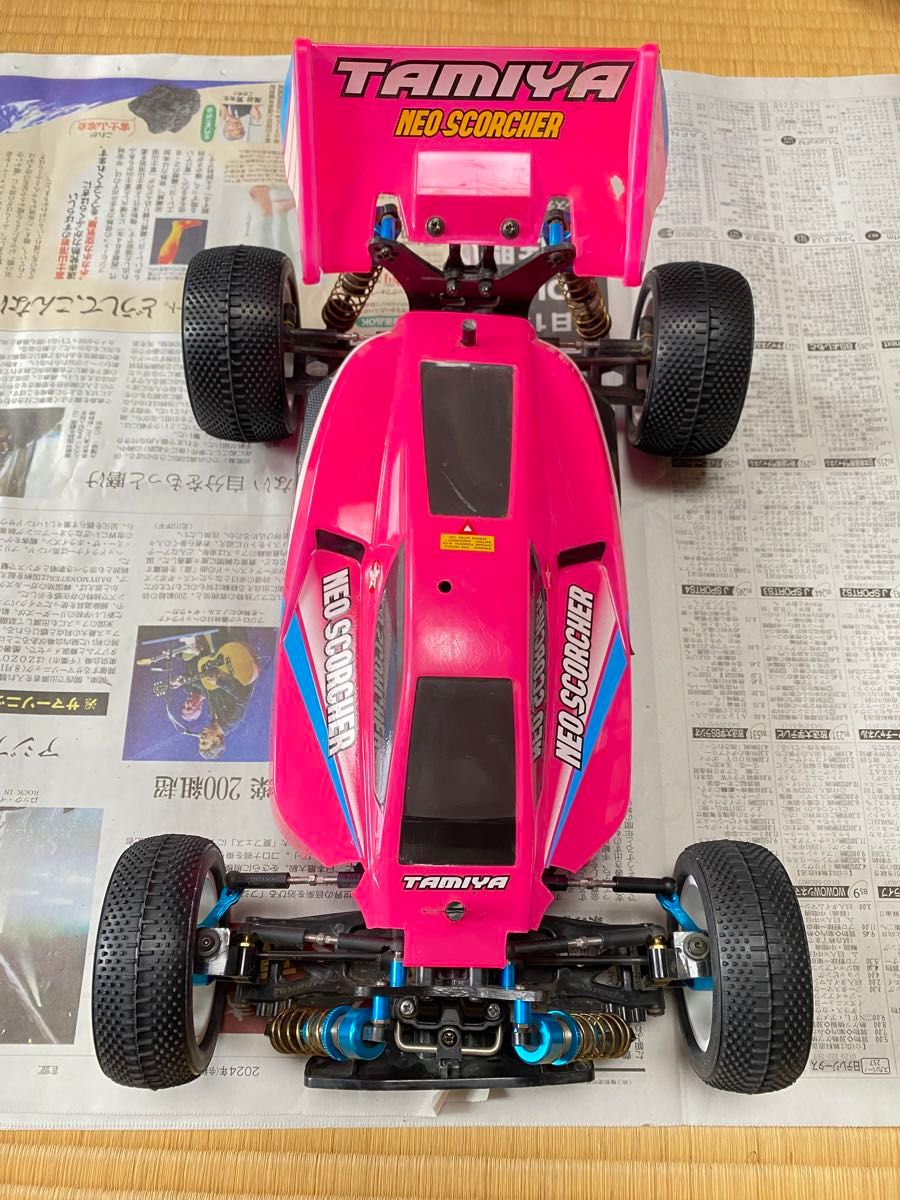 タミヤ ラジコン ネオスコーチャー TT-02B 組立済 純正 タミヤ ラジコン ネオスコーチャー TT-02B 組立済 純正