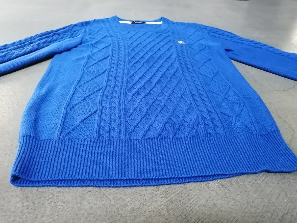 BURBERRY BLACK LABEL バーバリーブラックレーベル ケーブル編み BURBERRY BLACK LABEL バーバリーブラックレーベル ケーブル編み