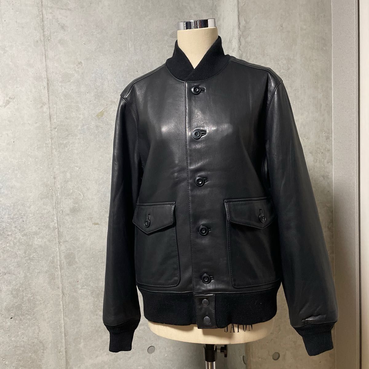 OLD EDDIE BAUER sheep leather blouson レザー エディー OLD EDDIE BAUER sheep leather blouson レザー エディー