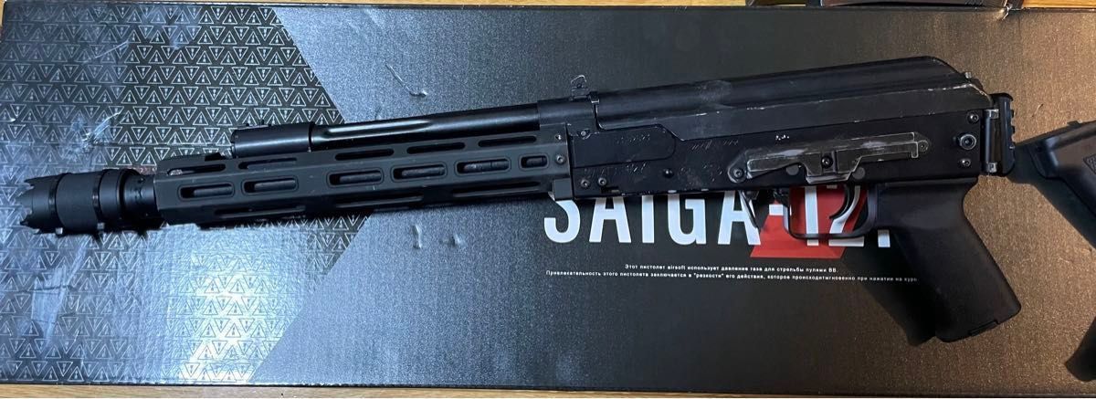 東京マルイ サイガ12k 外装カスタム ak ガスブロ ガスショット 東京マルイ サイガ12k 外装カスタム ak ガスブロ ガスショット