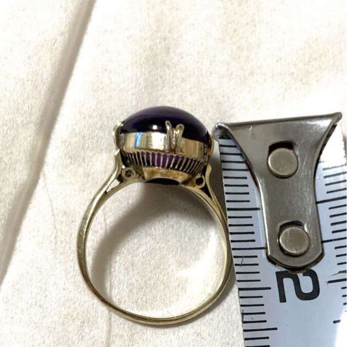 K14 WGアメジストリング 昭和レトロ千本透かしリング|Yahoo K14 WGアメジストリング 昭和レトロ千本透かしリング|Yahoo