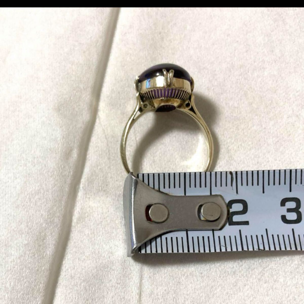 K14 WGアメジストリング 昭和レトロ千本透かしリング|Yahoo K14 WGアメジストリング 昭和レトロ千本透かしリング|Yahoo